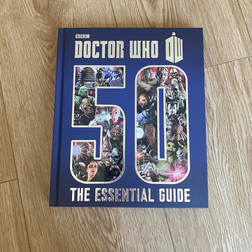 2/$30 Doctor Who 50th Anniversary Guide Hard Cover Book